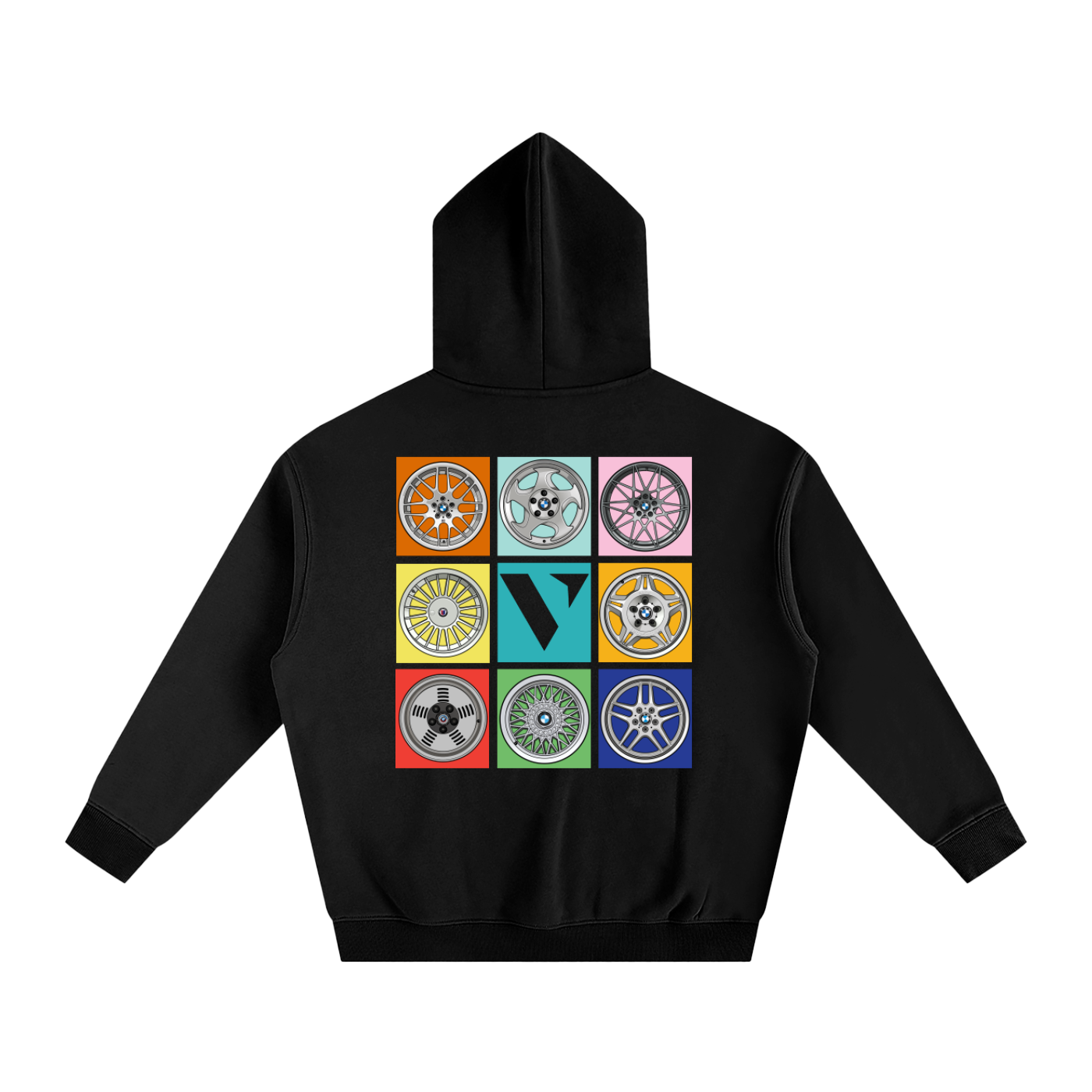 Art in Motion: Oversized Hoodie