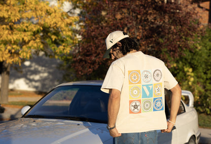 Art in Motion: Acid Washed T-Shirt