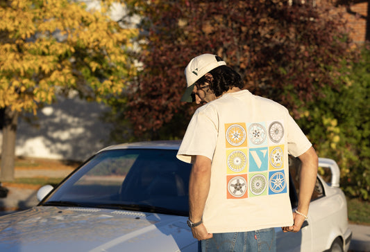 Art in Motion: Acid Washed T-Shirt