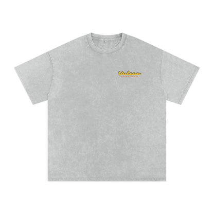 Art in Motion: Acid Washed T-Shirt