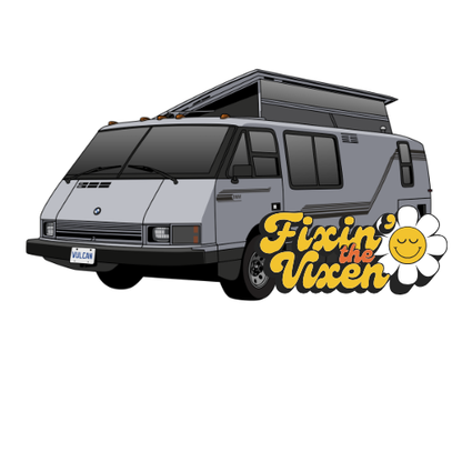 Fixin' the Vixen Sticker