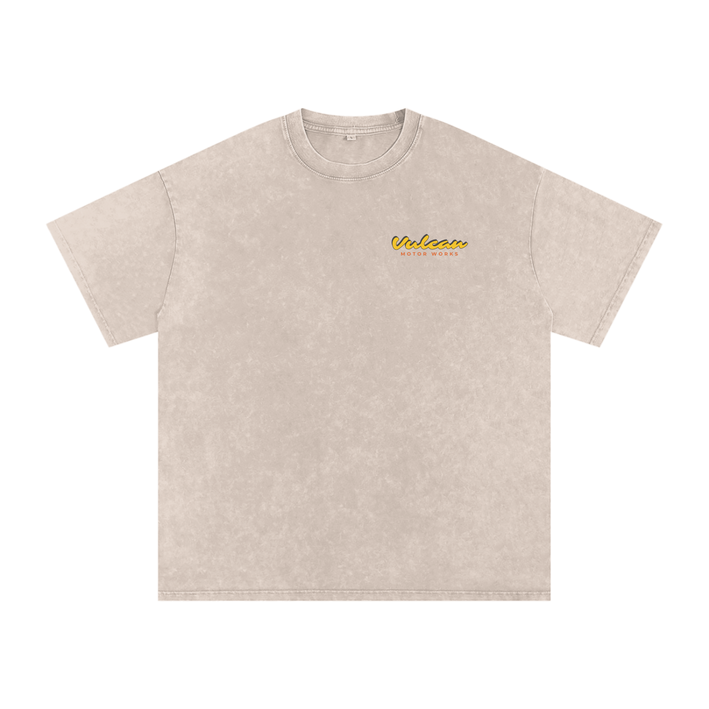 Art in Motion: Acid Washed T-Shirt
