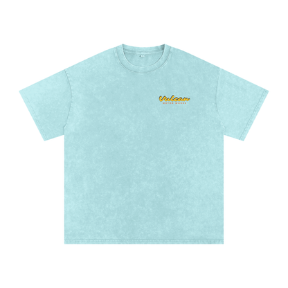 Art in Motion: Acid Washed T-Shirt