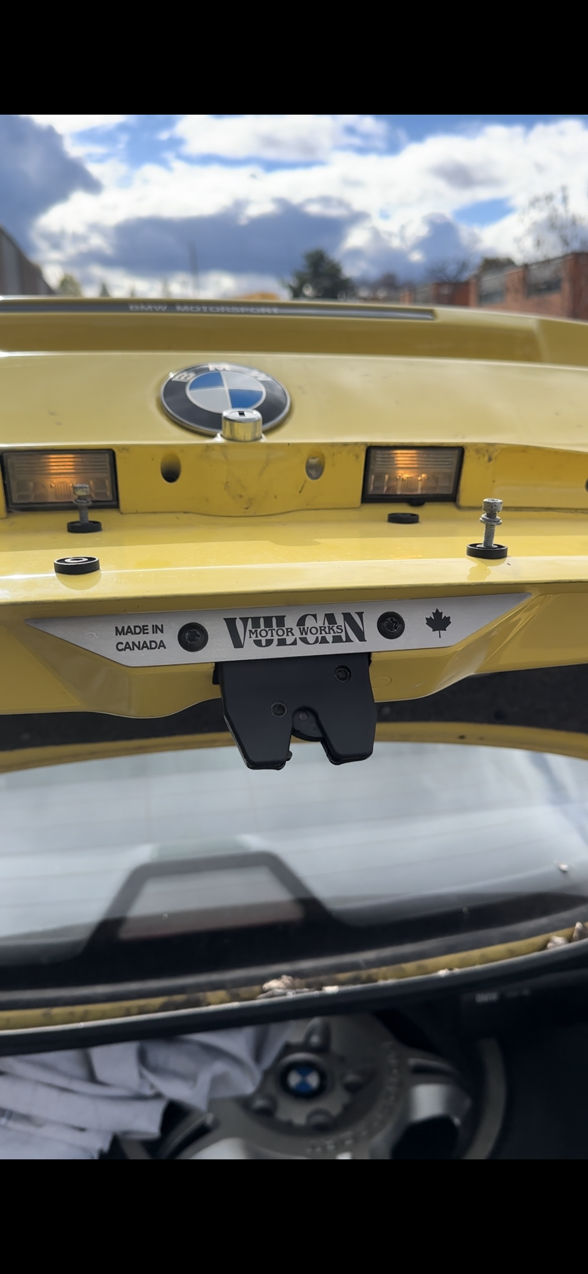 E36 Trunk Reinforcement